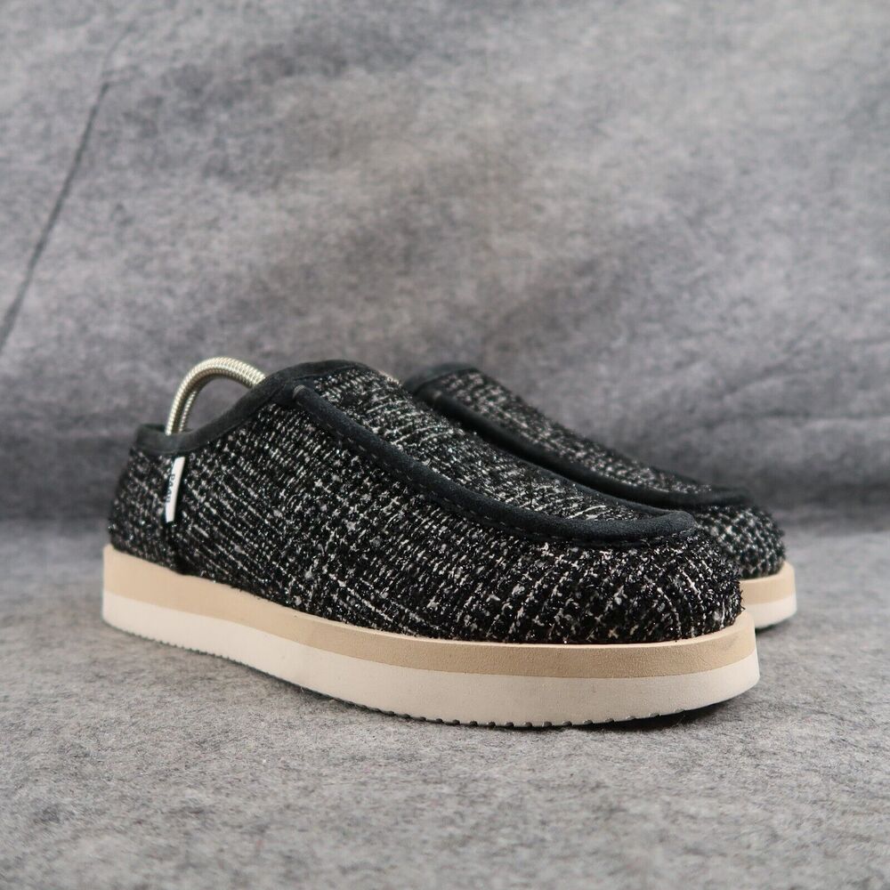 P448 Shoes Womens 40 Slip On Sneaker Slipper Bubble Shaka Moc Platform Vibram